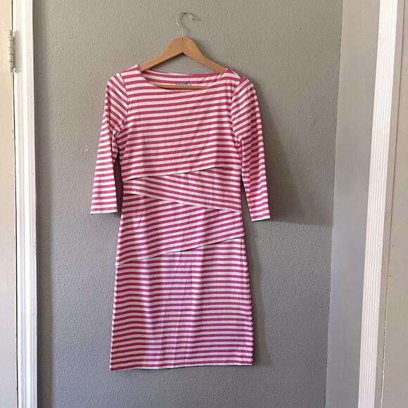 J. McLaughlin Striped Dress - Picture 1 of 6